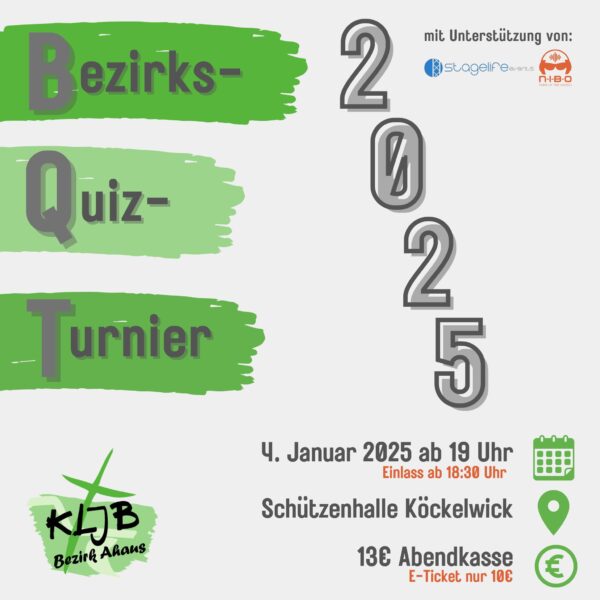 Bezirks Quiz Turnier - KLJB Ahaus